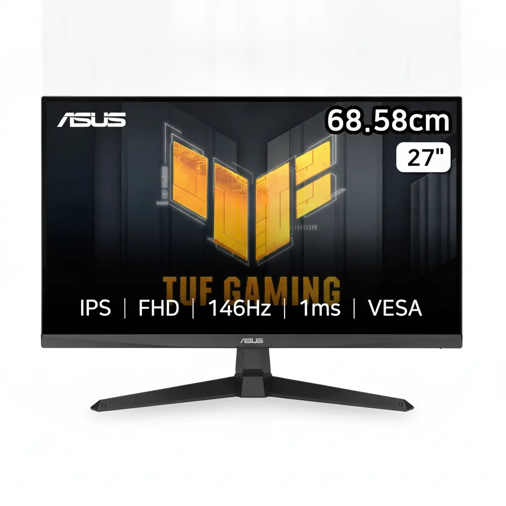 에이수스 FHD IPS 144Hz 1ms sRGB 125% DCI-P3 90% TUF 게이밍 모니터