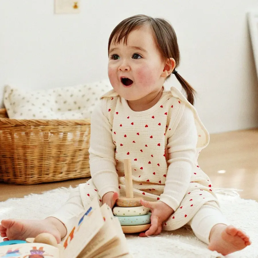 마롤로뜨 러블리 하트 수면조끼 제품 이미지