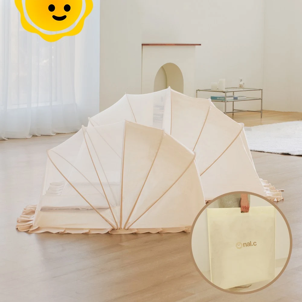 원터치 접이식 아기모기장 유아 폴딩 방충망 침대 이동식 신생아