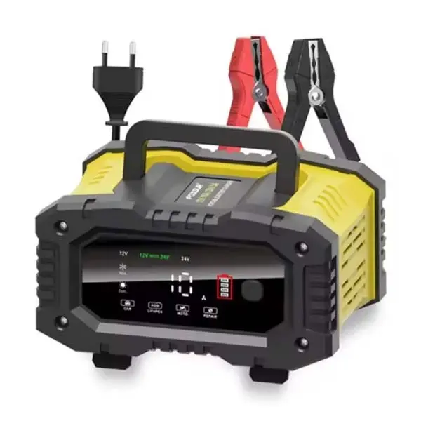 자동차 오토바이 배터리 충전기, 20A, 10A, 12V, 24V