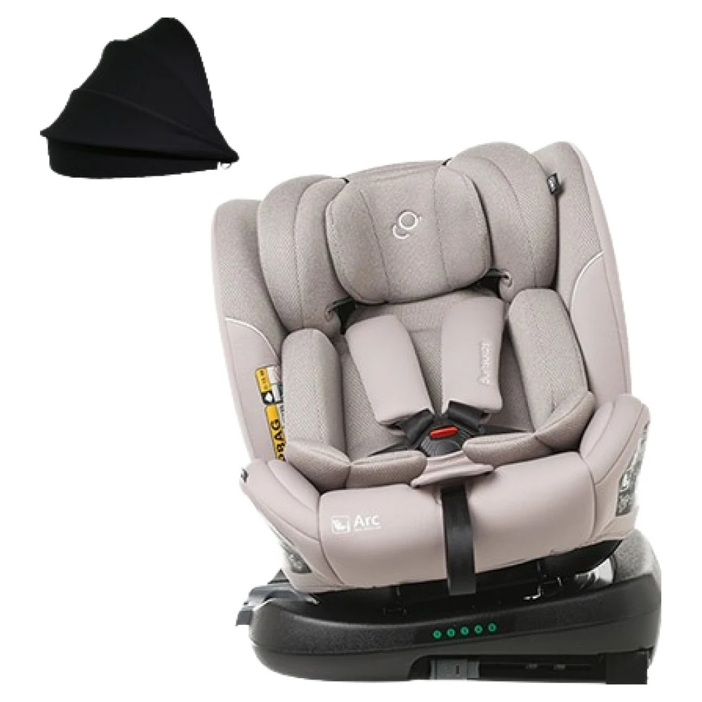 순성 아크 올인원 아이사이즈 회전형 카시트 ISOFIX+선쉐이드