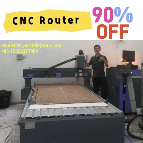 4축 CNC 라우터 자동 공구 교환 목재 ATC 3D CNC 조각기 (가구 가공용)