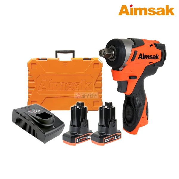 아임삭 SL14Q350 (TL) 충전 임팩 렌치 14.4V 4.0Ah (탭리스 배터리) 2팩 브러쉬리스 임팩트