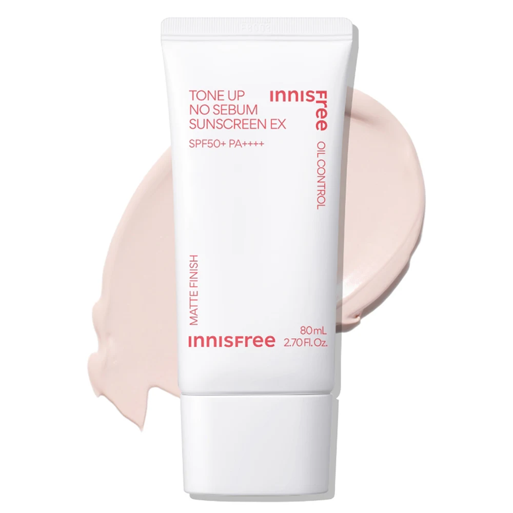 이니스프리 톤업 노세범 EX 선스크린 SPF50+ PA++++