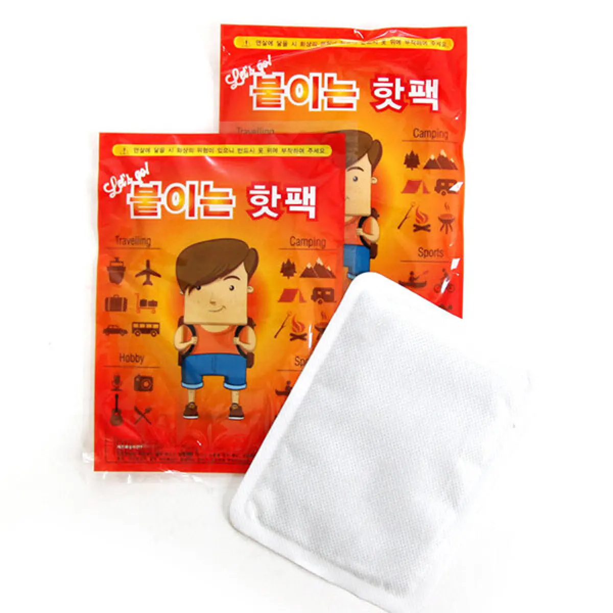 레츠고 KC인증 붙이는 핫팩 대용량