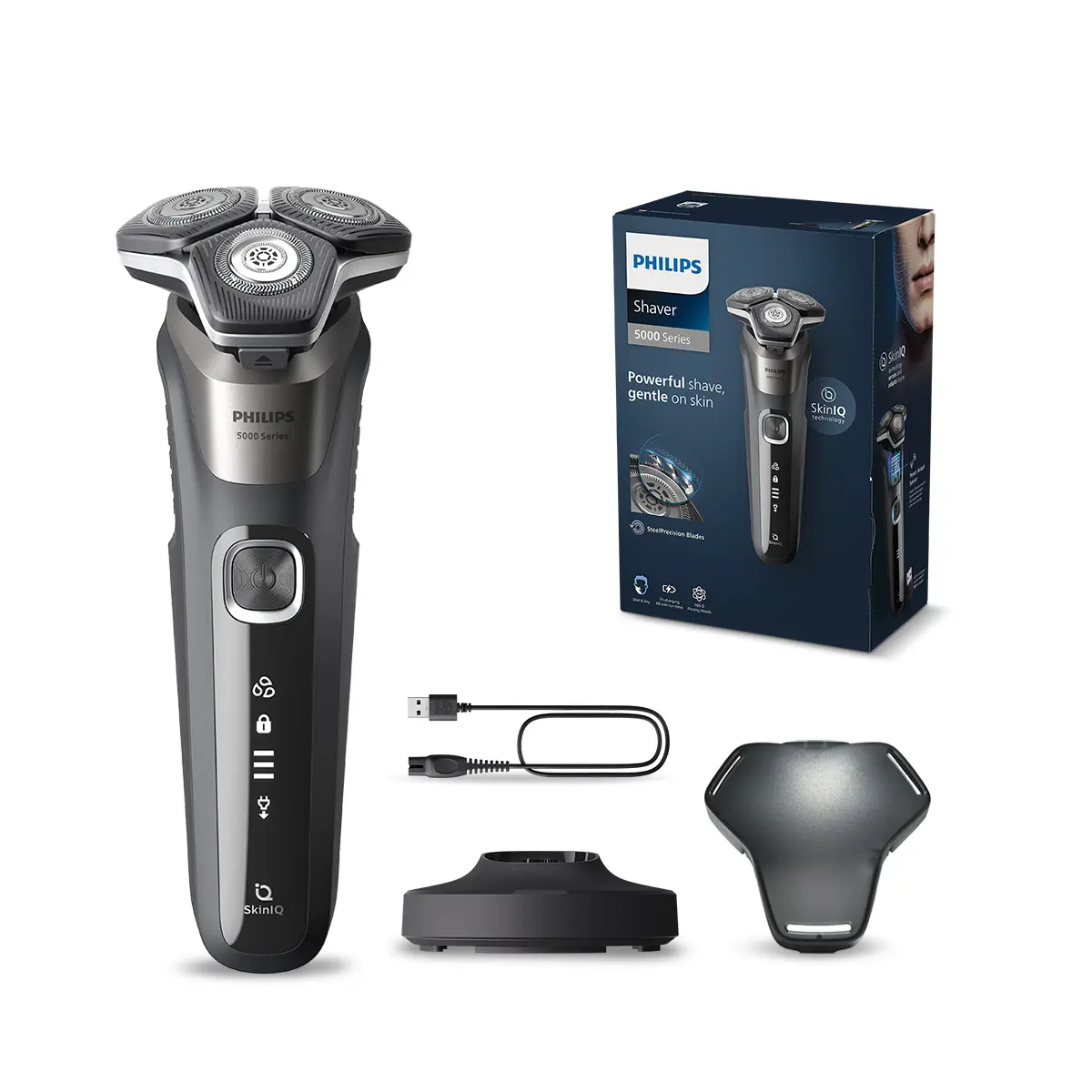 필립스 SkinIQ 5000 시리즈 전기면도기