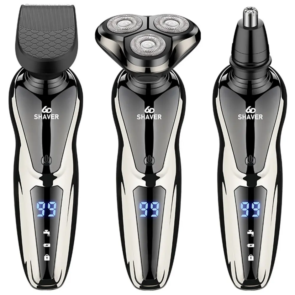 헤누스 셰이버 남자 전기 면도기 생활방수 전동 면도기, EQ-230K, 블랙