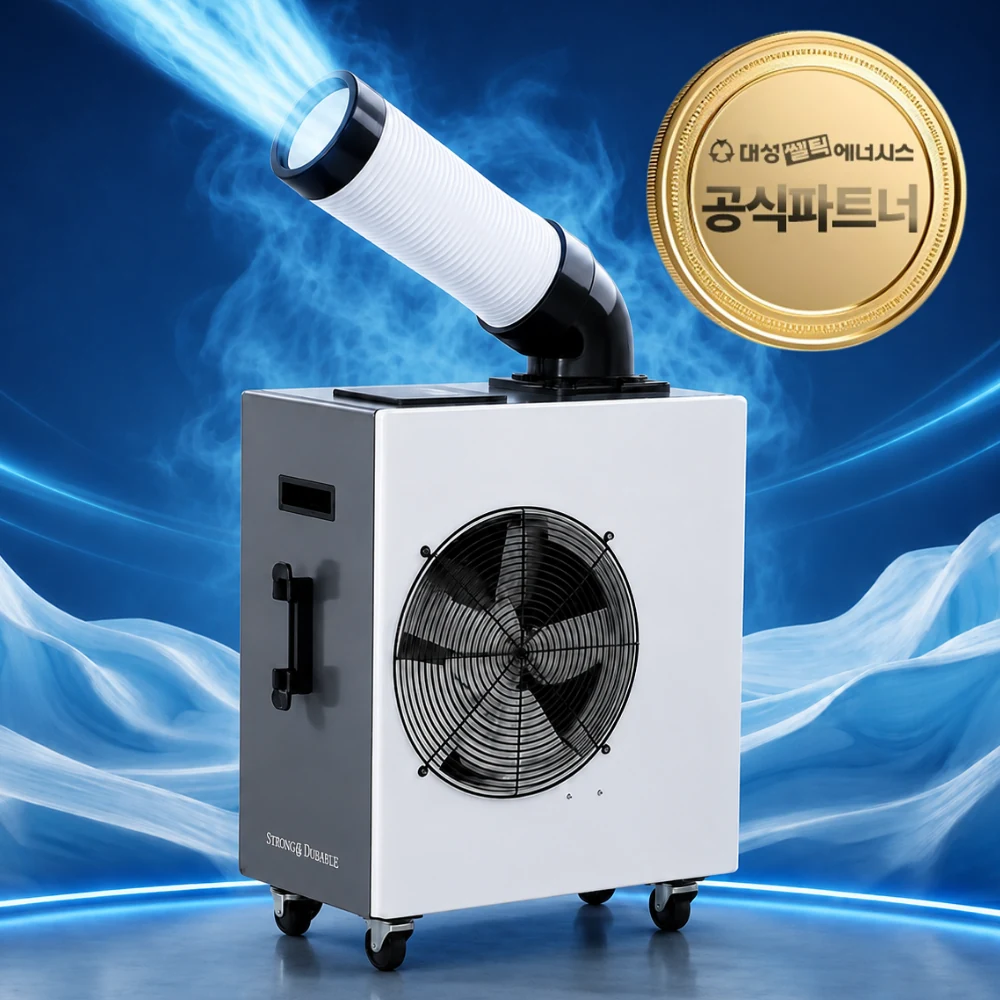 산업용 에어컨 업소용 식당 주방 공장 야외 코끼리 미니 이동식 캠핑 에어콘, 산업용 에어컨