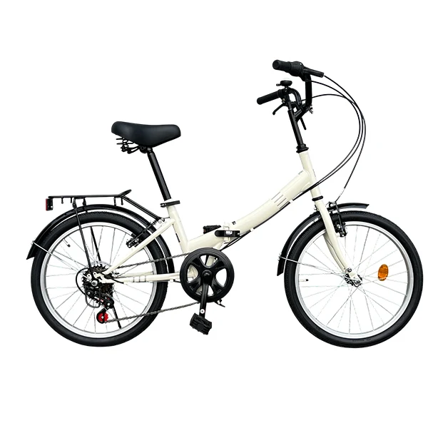 스마트자전거 FD100 20인치 접이식 미니벨로 자전거, 1개, 160cm, 아이보리 미조립