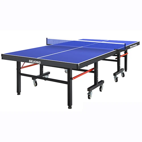 세종 국제규격 탁구대 이동식 탁구라켓 2개 탁구공 12개 네트세트