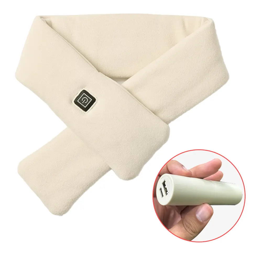 남여공용 온열 USB 발열 목도리+40분작동 미니1800배터리포함 제품 이미지