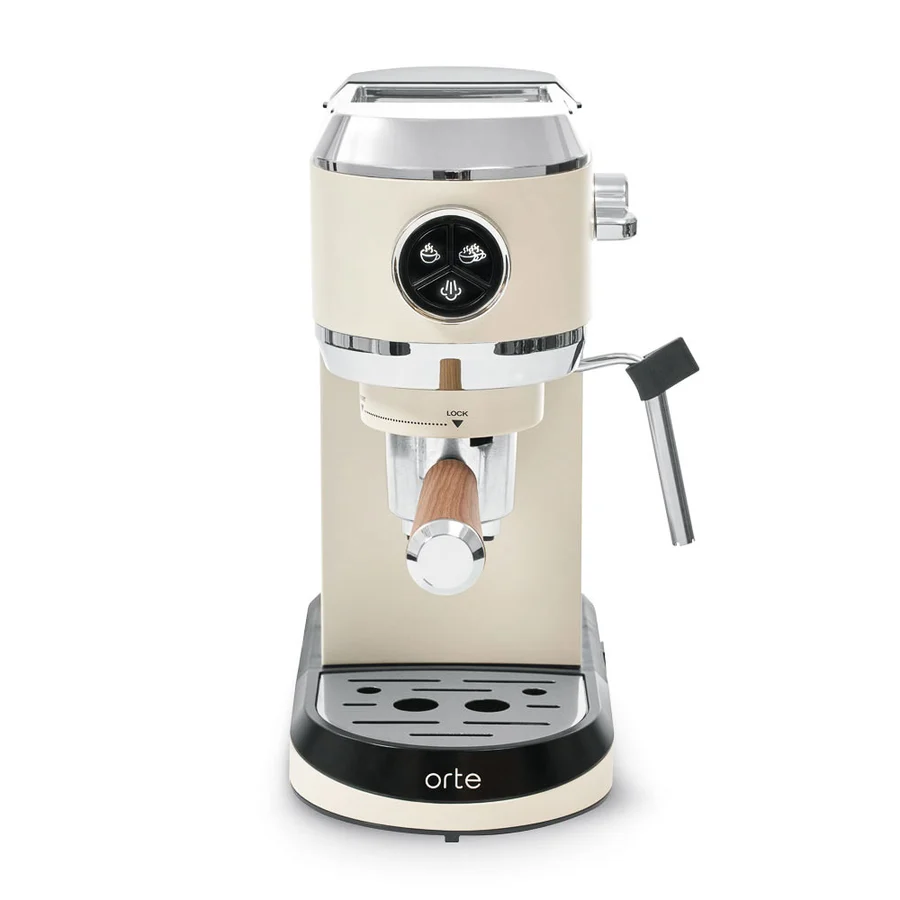 오르테 에스프레소 커피머신 OCK-351A / 20bar, 아이보리