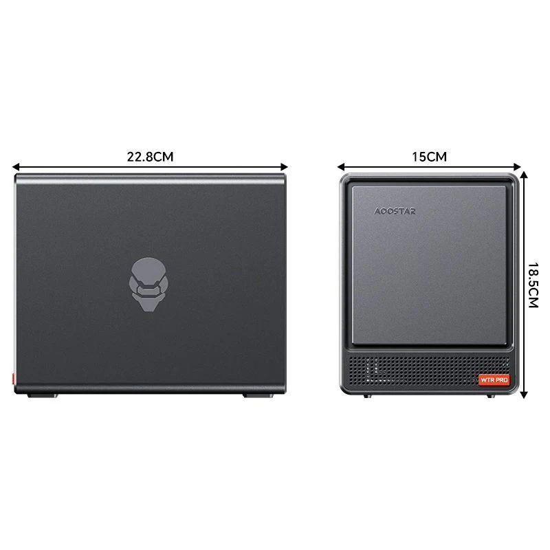 t-bao 미니PC PRO 홈 NAS용 5825U 고성능 16G 512G 4베이 설치형