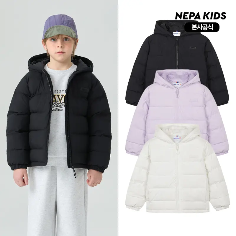 네파키즈 NEPA KIDS 공용 사계절 퀼팅 패딩자켓 KMG0951 아동 패딩 제품 이미지
