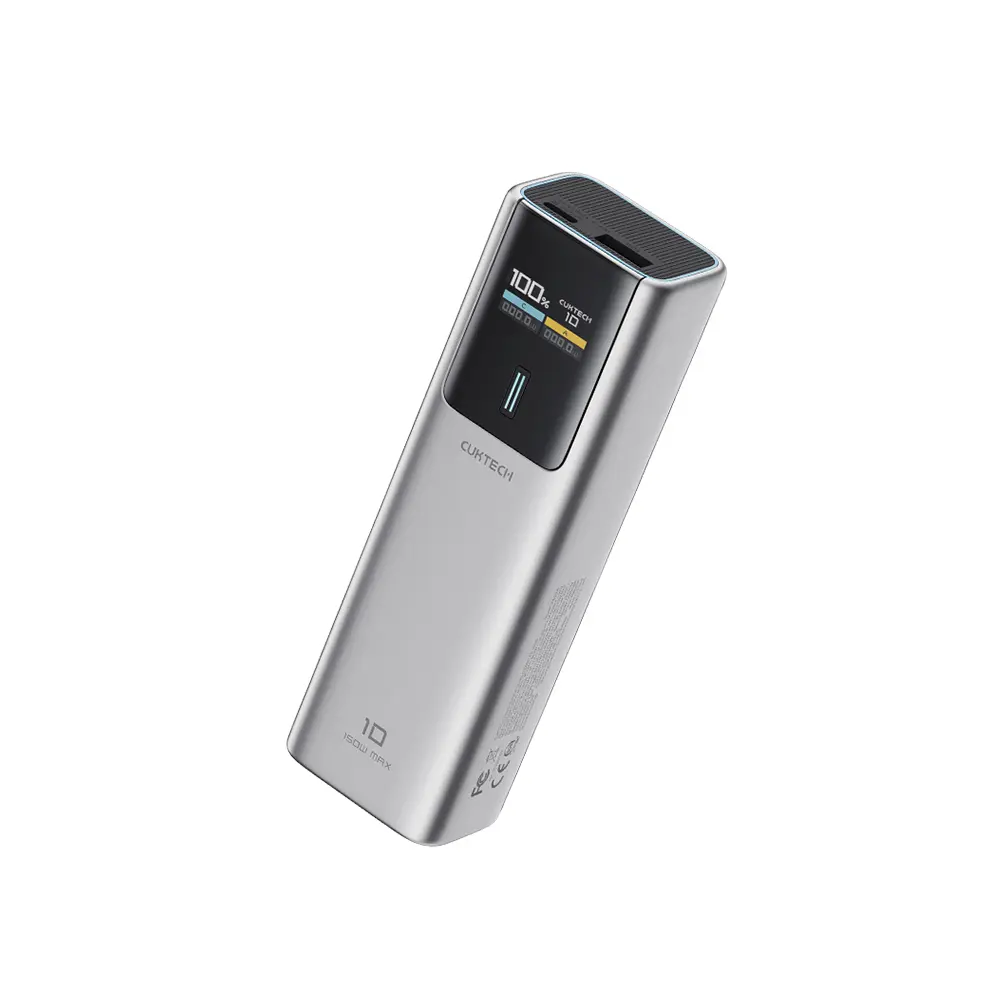 쿡테크 10 파워뱅크 150W 10000mAh 고속 충전 맥북 프로 100W MAX 노트북 보조배터리/삼성 갤럭시 S25/S26 울트라 등 호환