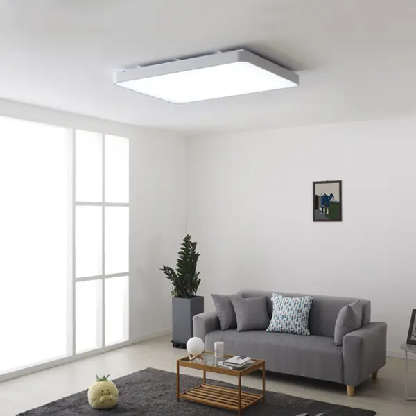 조명에반하다 심플 거실등 LED 180W T6, 화이트 제품 이미지
