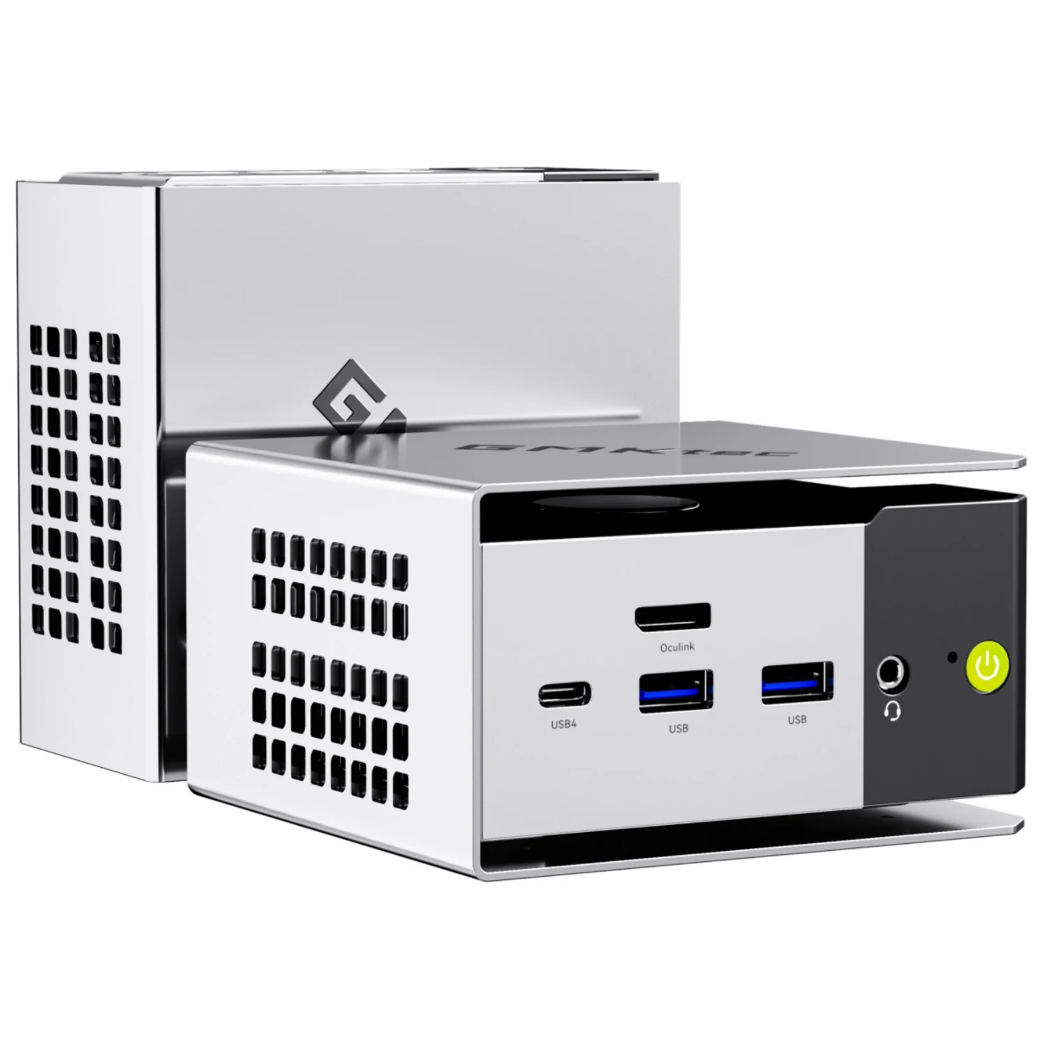 GMKtec AMD 라이젠5 PRO 6650H 미니PC 윈도우11 프로 DDR5 OCulink USB4 WiFi 6E 블루투스 5.2, NucBox M8, WIN11 Pro, 512GB, 16GB, 실버