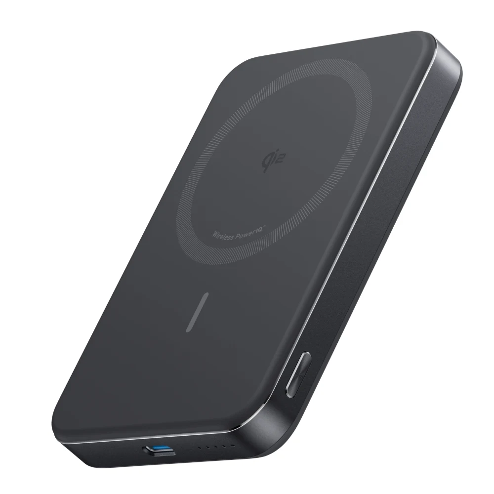앤커 맥고 파워뱅크 10000mAh 30W 보조배터리 맥세이프 무선충전 고속충전 qi2 기내용 아이폰 A1664, 블랙, 단일상품