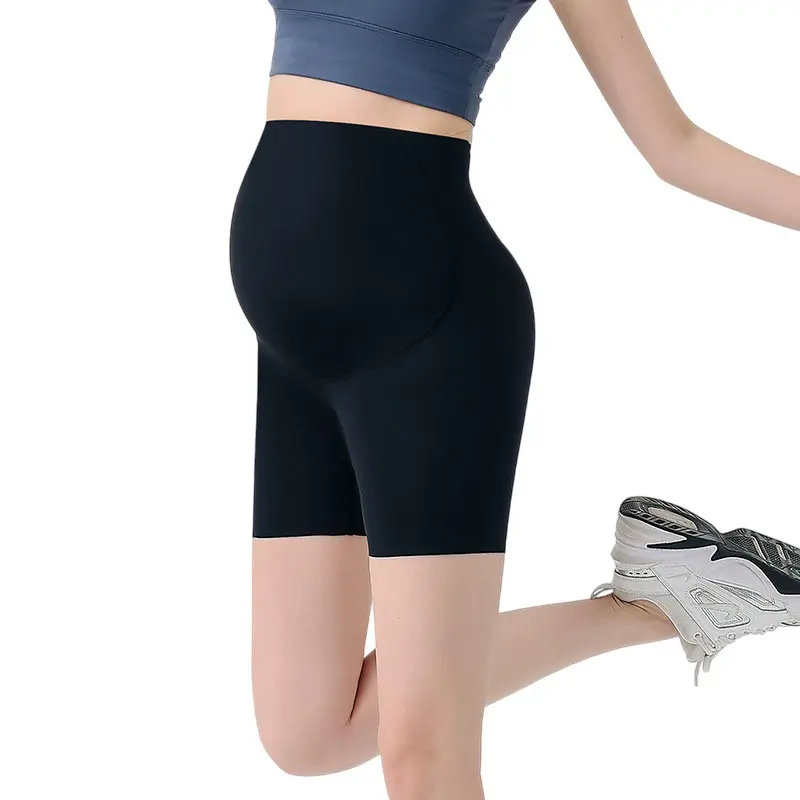 맘프라임 여성용 임부복 요가 필라테스 반바지 레깅스