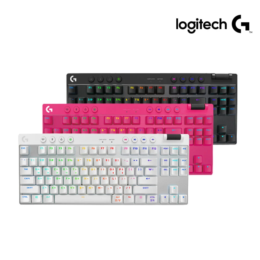 [로지텍코리아 정품] 로지텍G PRO X TKL LIGHTSPEED 로지텍 무선 게이밍 키보드