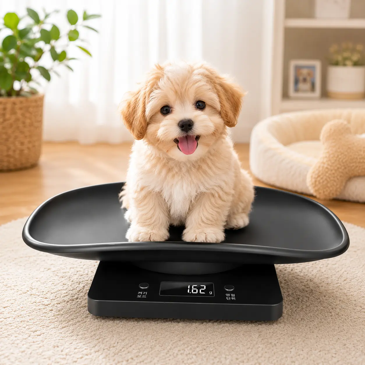 반려동물 체중계 강아지 고양이 디지털 전자저울 10kg 1g 정밀 소형 애완동물 체중측정기