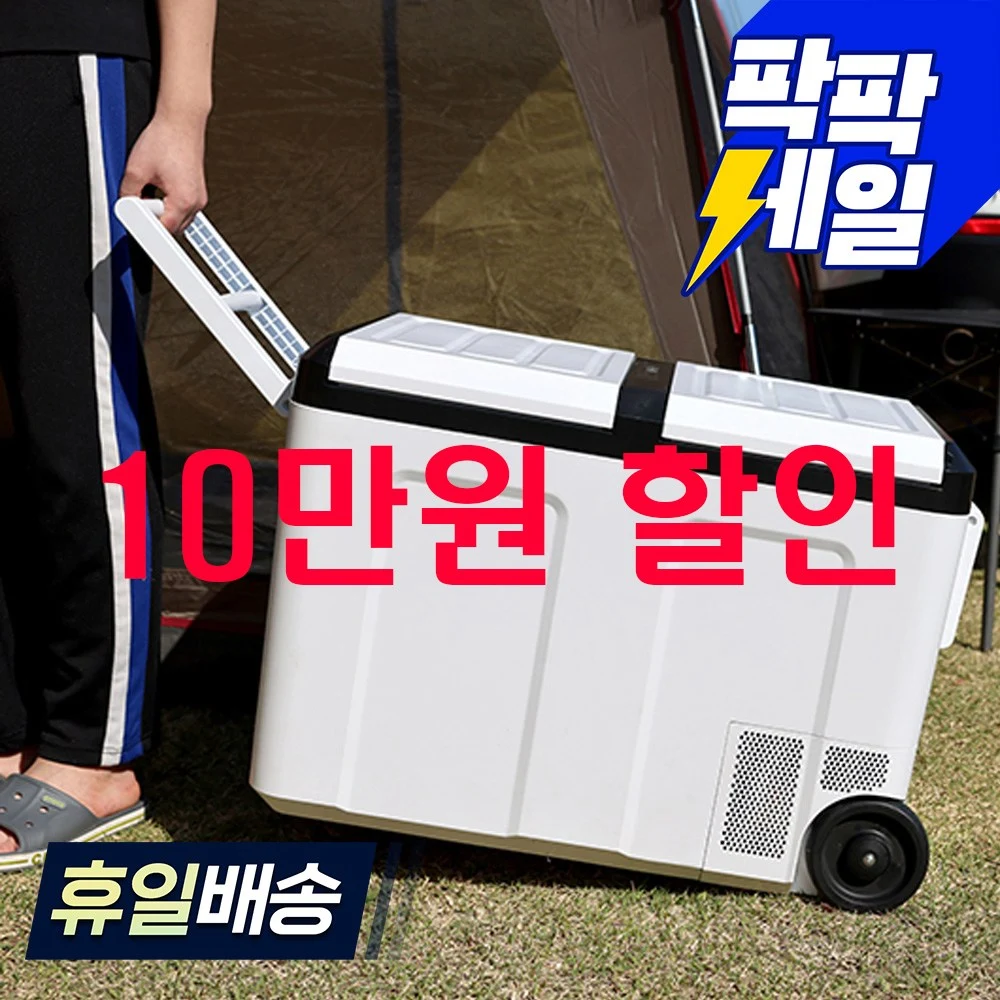 [10만원 할인] 레이나 대용량 52L 차량용 캐리어 냉장냉동고 RL-5252WS
