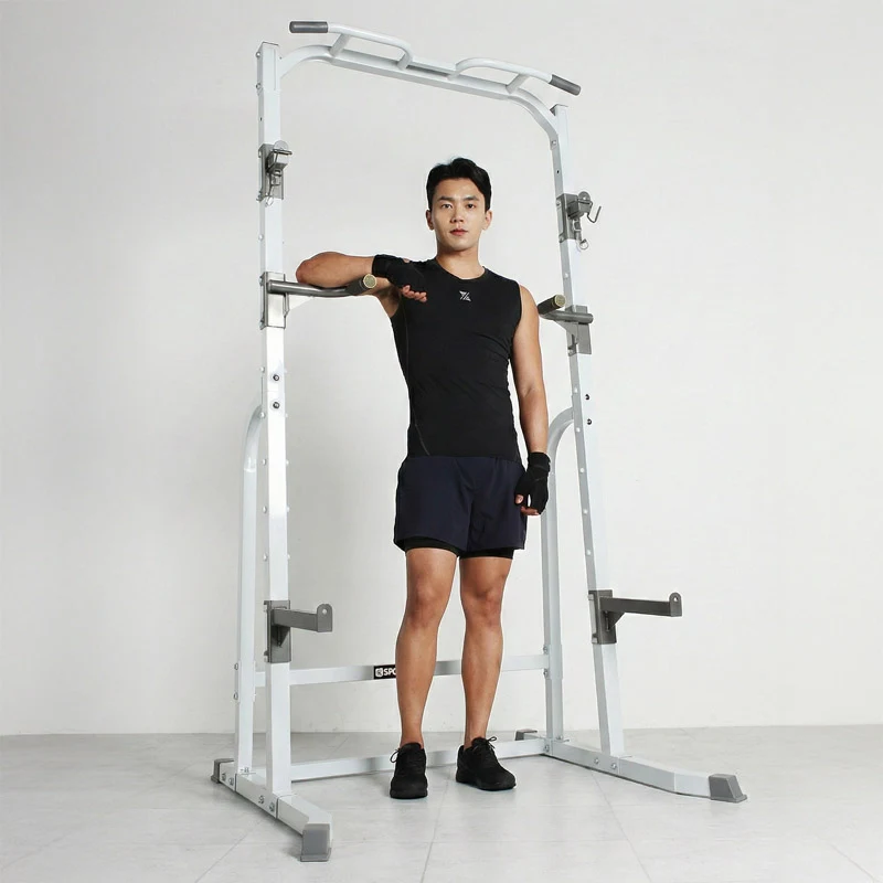 반석스포츠 스케일 하프랙 M 파워랙 미니랙 스쿼트랙 데드리프트 멀티랙 치닝디핑 철봉 가정용헬스기구
