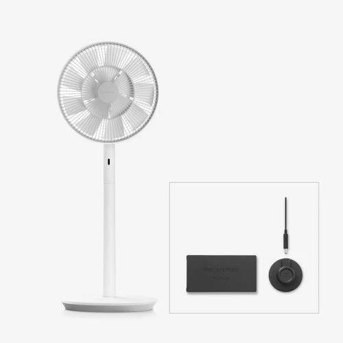 발뮤다 더.그린 팬 DC 모터 선풍기 화이트그레이 BALMUDA The GreenFan EGF-1800-WG