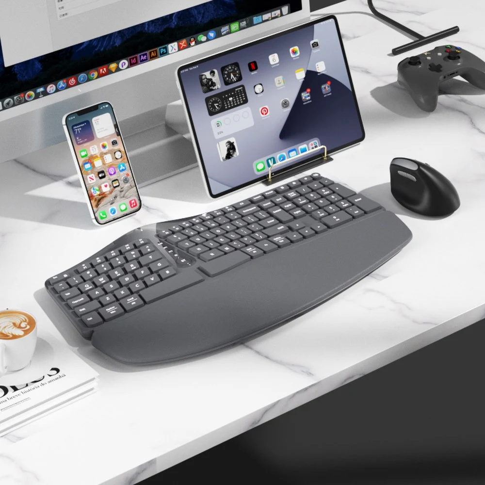 마이크로소프트 Sculpt Ergonomic Desktop 무선 키보드 마우스 세트