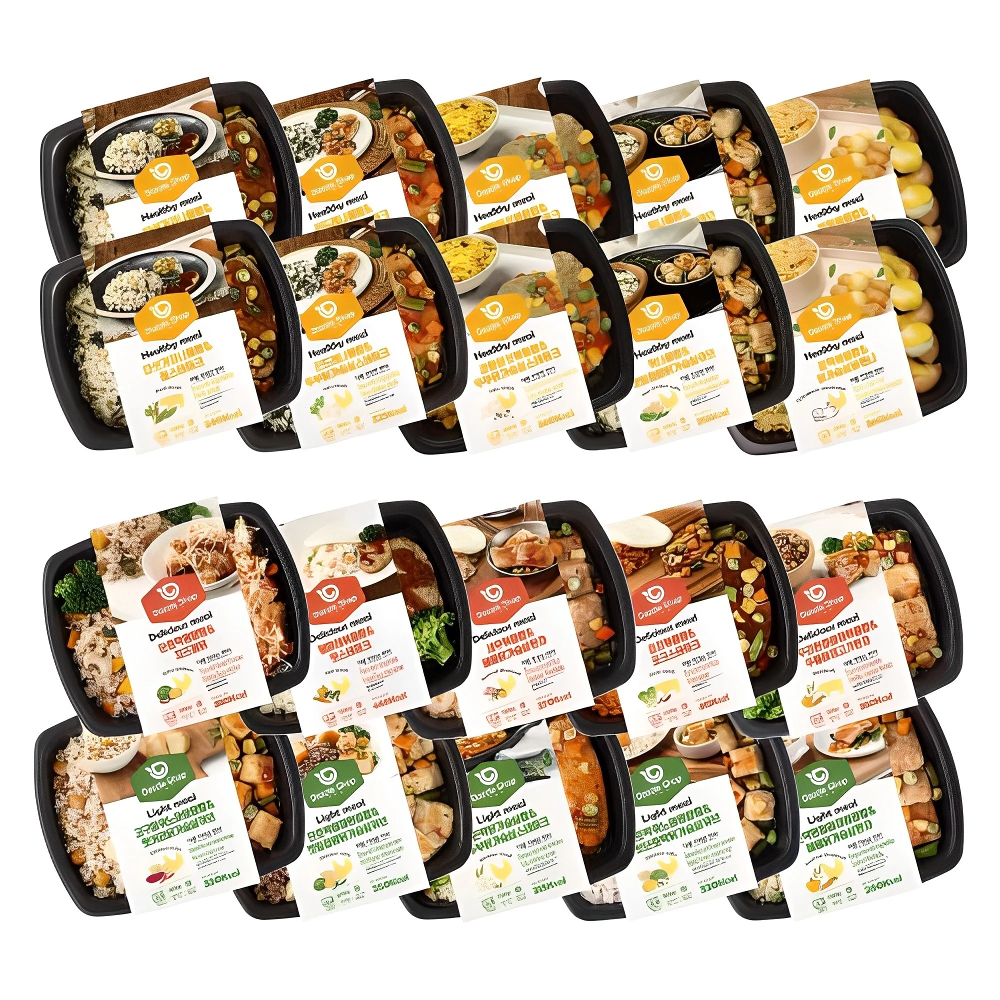 다즐샵 식단관리 도시락 맛보기세트 15종 15팩 (맛있는5팩+건강한5팩+가벼운5팩), 1세트