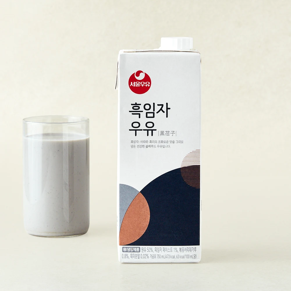 [로켓프레시] 서울우유 흑임자 우유