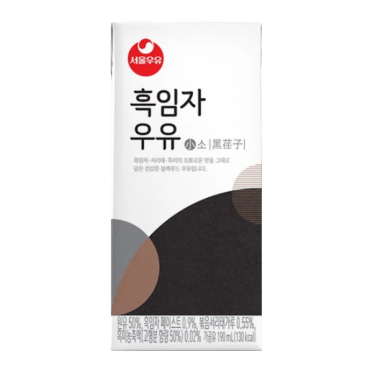 서울 흑임자우유 190ml