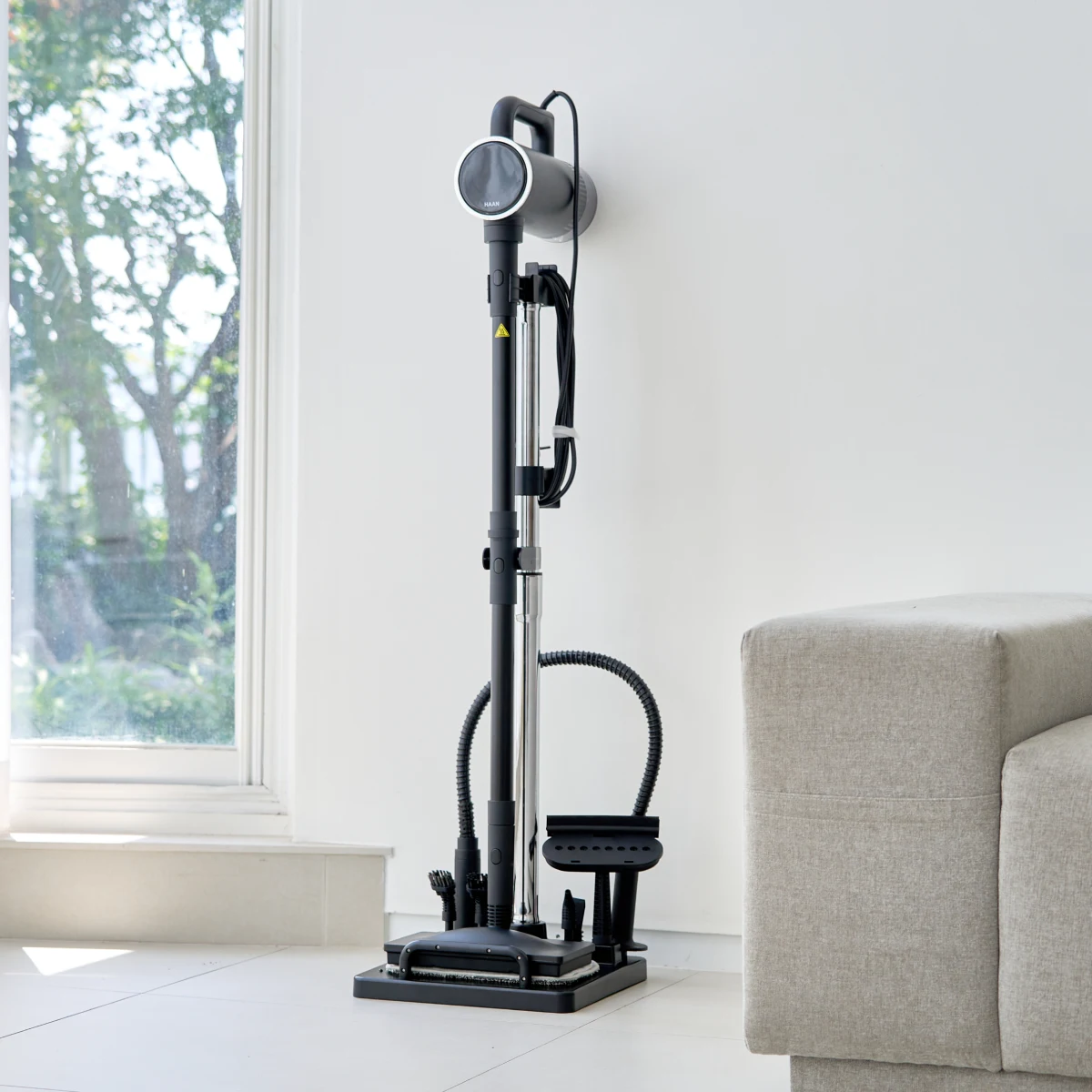 한경희생활과학 스팀청소기 멀티터치 HESM-D2400, HESM-D2400, 블랙혼합