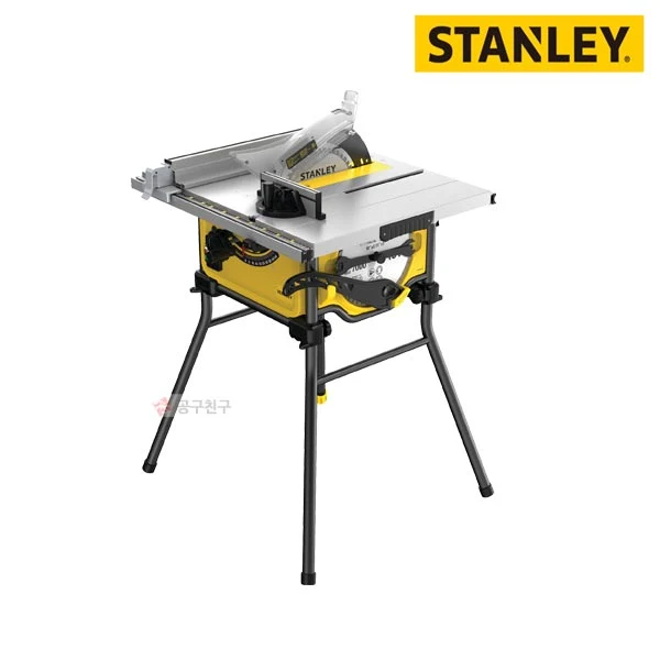 스탠리 SST1802 유선 테이블쏘 1800W 254mm (10) 스탠드 분리형 톱다이 테이블톱 톱날포함 목공 목재 절단