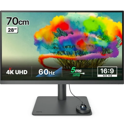 벤큐 4K UHD 프로 디자이너 모니터, 70cm, PD2705U 정품무결점