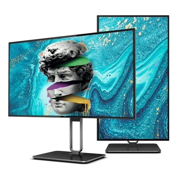 (알파스캔) AOC U27U2DP 나노 IPS 블랙 도킹스테이션 HDR 400 피벗 (무결점)