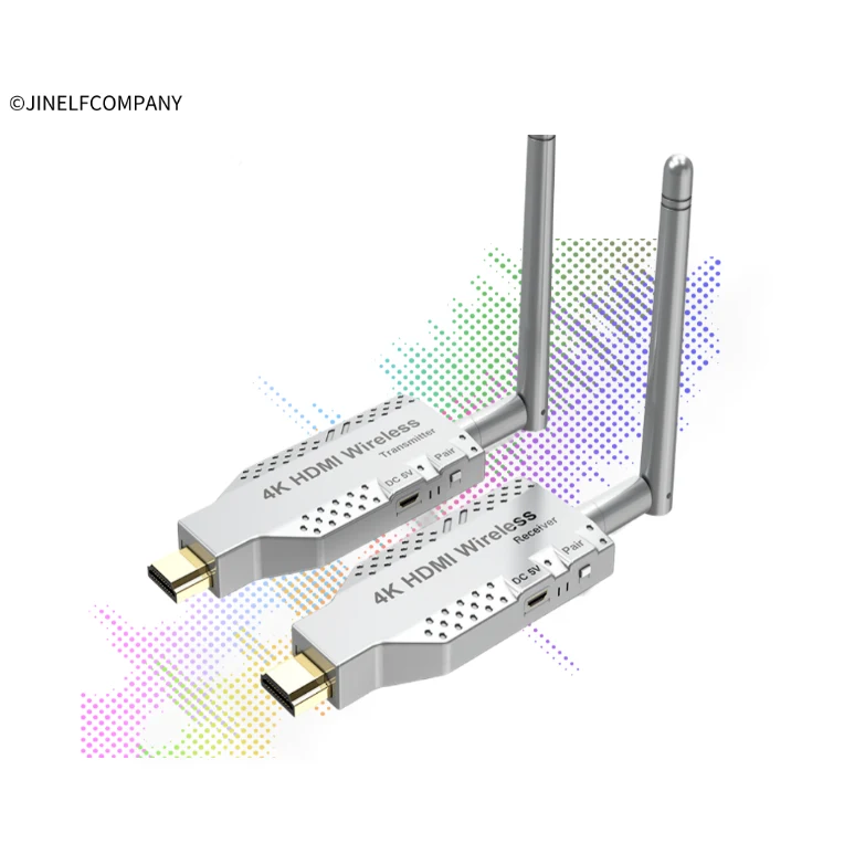 엘프컴 무선 HDMI 송수신기세트 4K